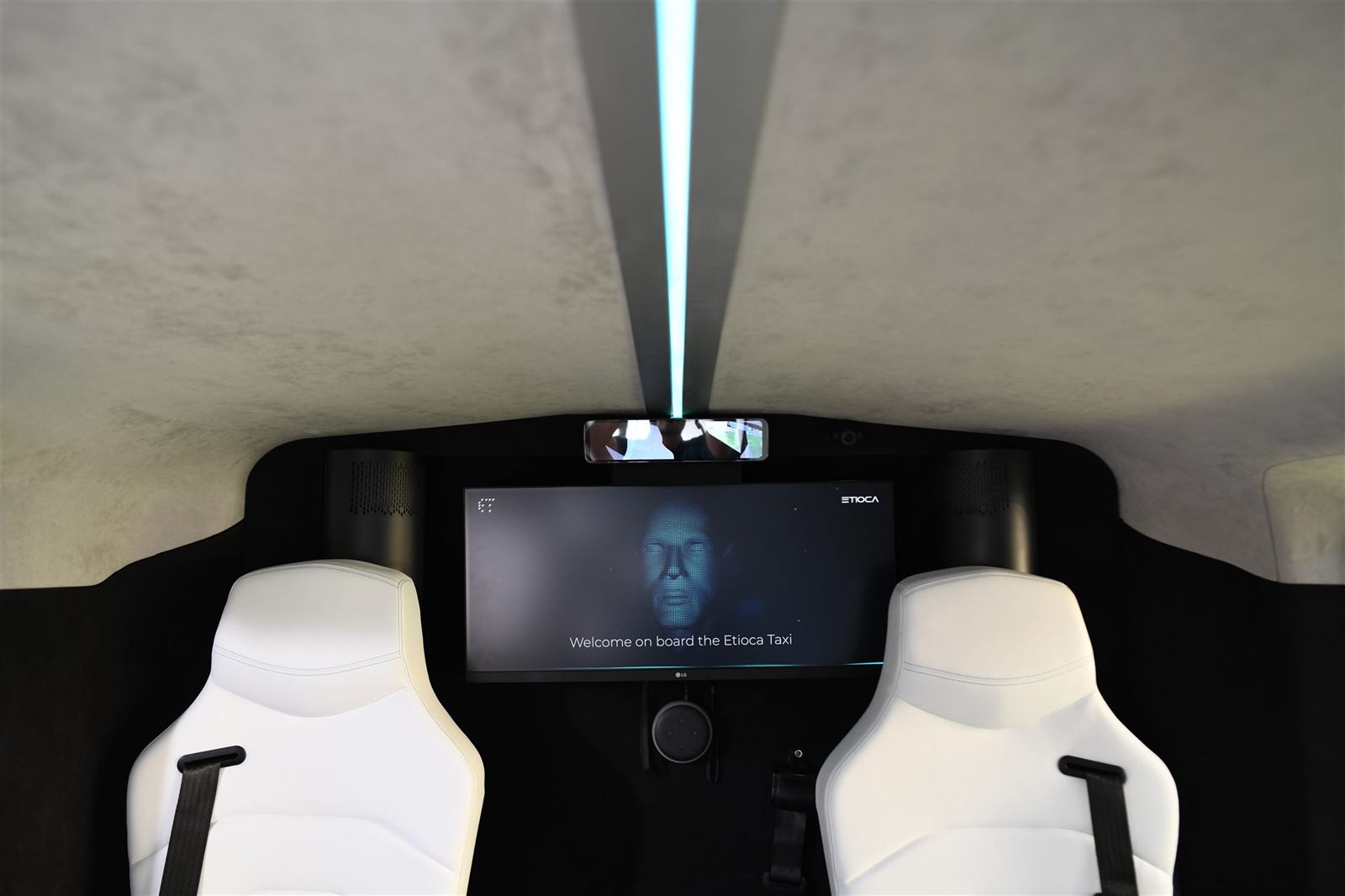 The passenger cabin